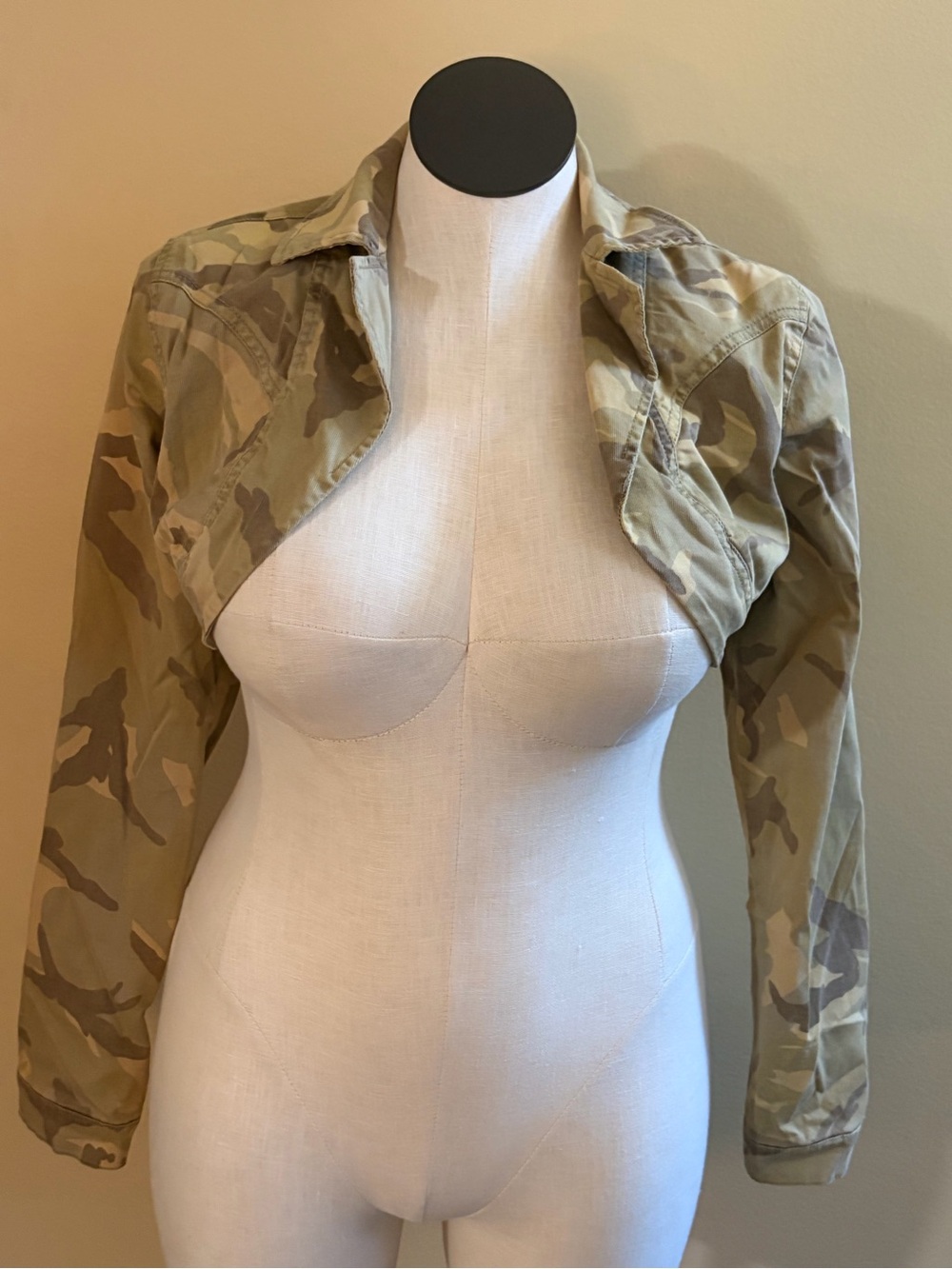 PLUGG JUNIORS LA camo shrug mini jacket